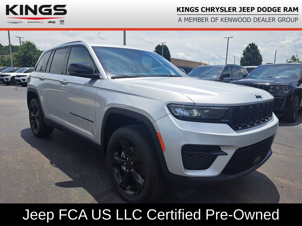 Silver Zynith 2024 Jeep Grand Cherokee SUV / Crossover Four-Wheel Drive 8-Speed Automatic