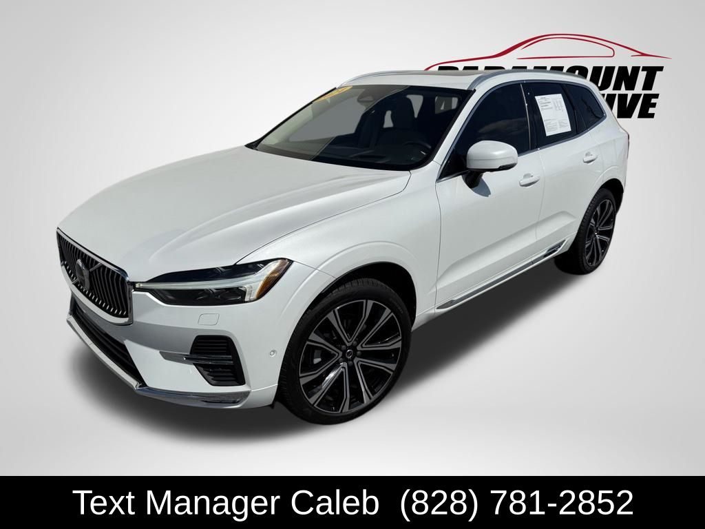 Crystal White 2023 Volvo XC60 SUV / Crossover All-Wheel Drive Automatic
