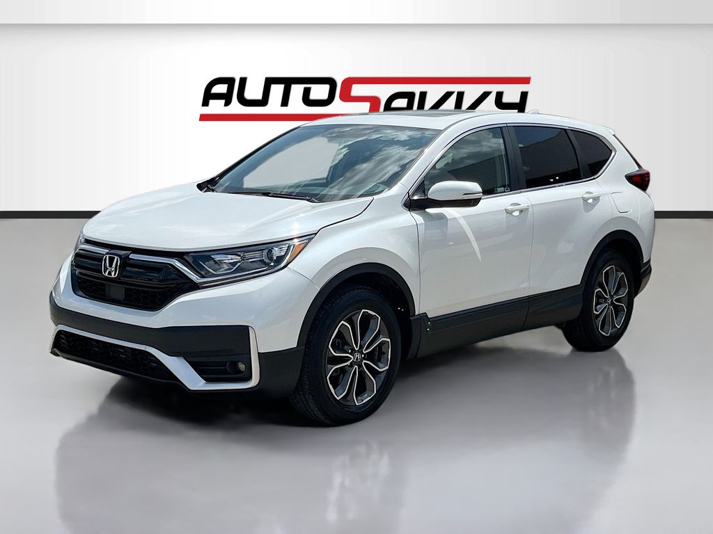 2022 Honda CR-V EX-L White at North Houston Mitsubishi