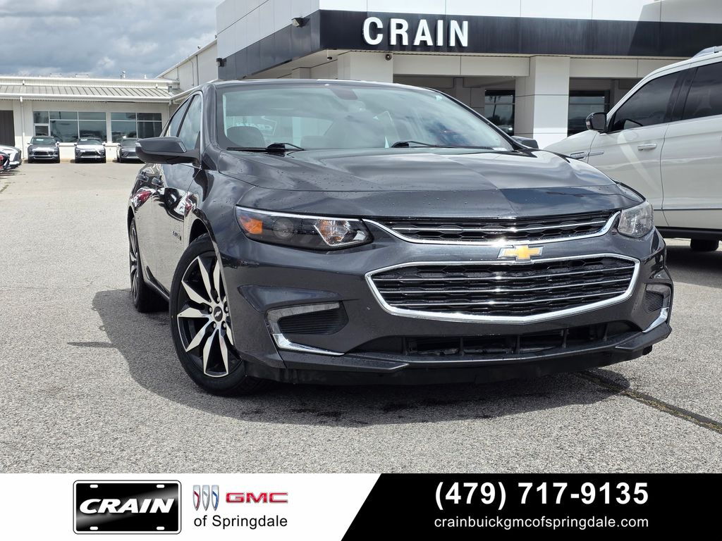 Nightfall Gray Metallic 2017 Chevrolet Malibu LT FWD Sedan Front-Wheel Drive 6-Speed Automatic