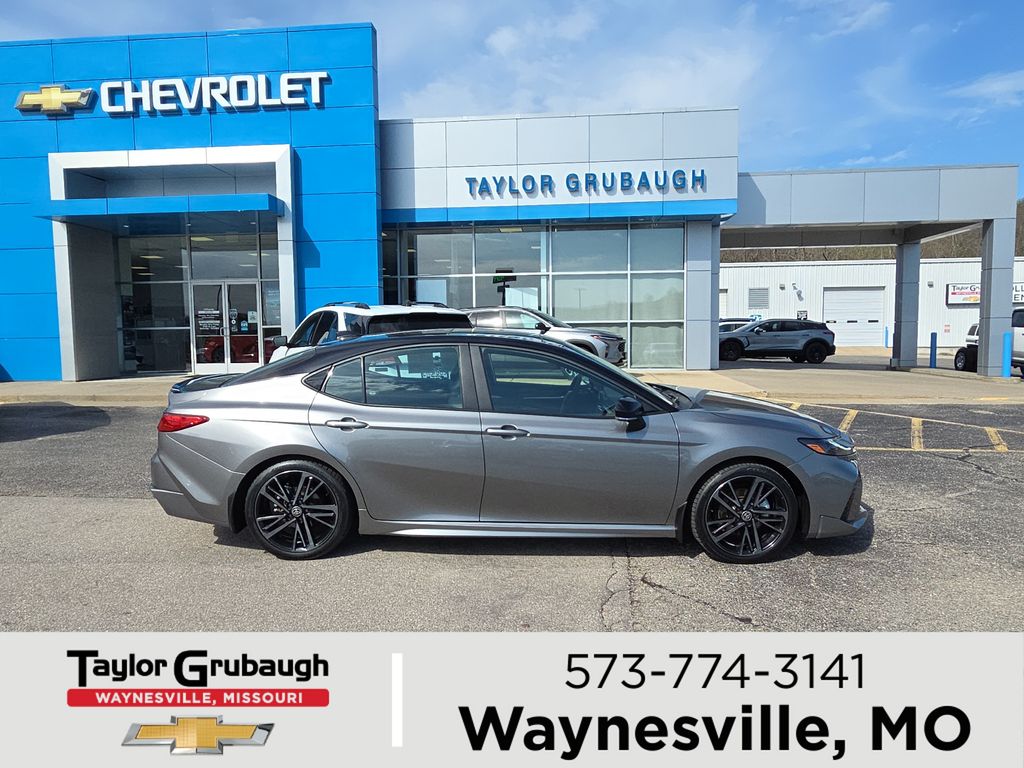 Heavy Metal/Midnight Black Metallic 2025 Toyota Camry XSE FWD Sedan Front-Wheel Drive Continuously Variable Transmission