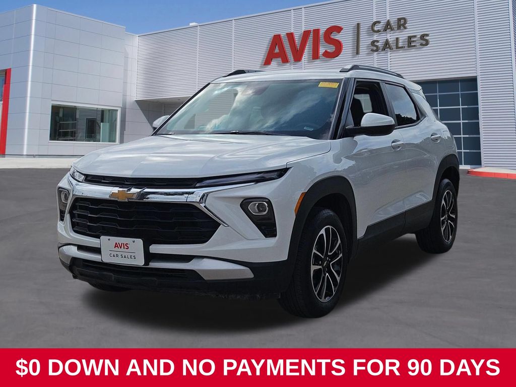 Summit White 2025 Chevrolet Trailblazer SUV / Crossover Four-Wheel Drive 9-Speed Automatic