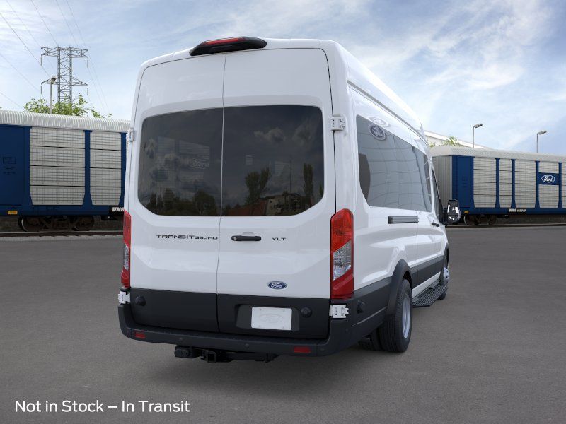 New 2026 Oxford White Ford Passenger Van XLT image 8