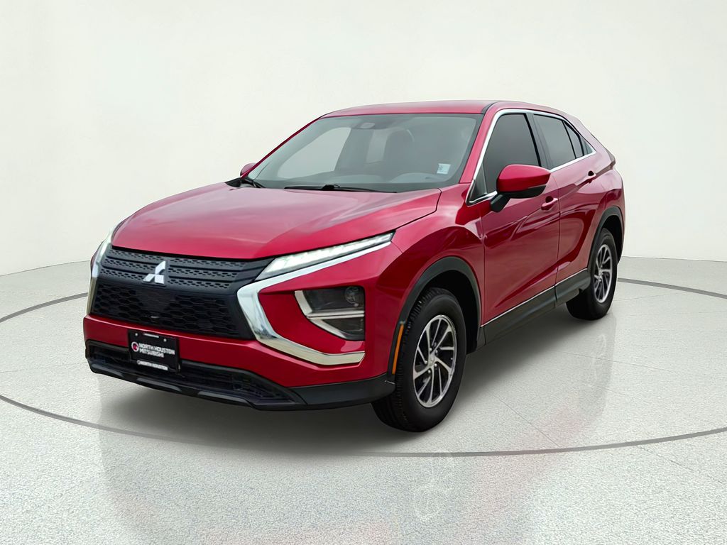 2022 Mitsubishi Eclipse Cross ES Red at North Houston Mitsubishi