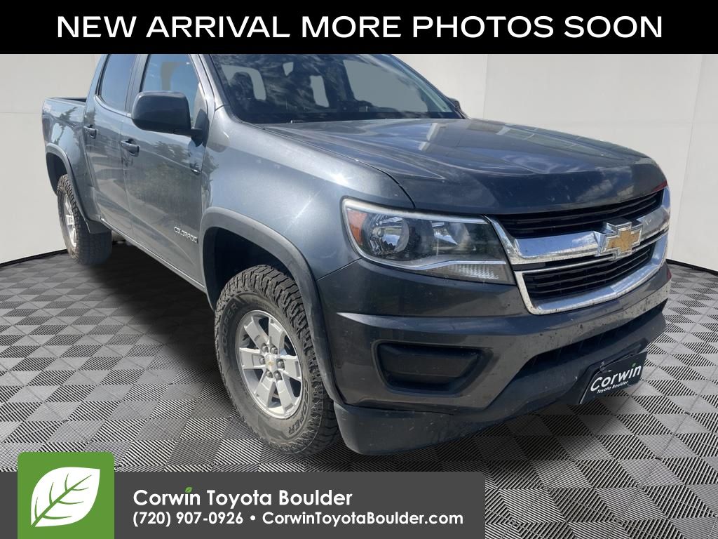 Cyber Gray Metallic 2015 Chevrolet Colorado Pickup Truck Four-Wheel Drive 6-Speed Automatic