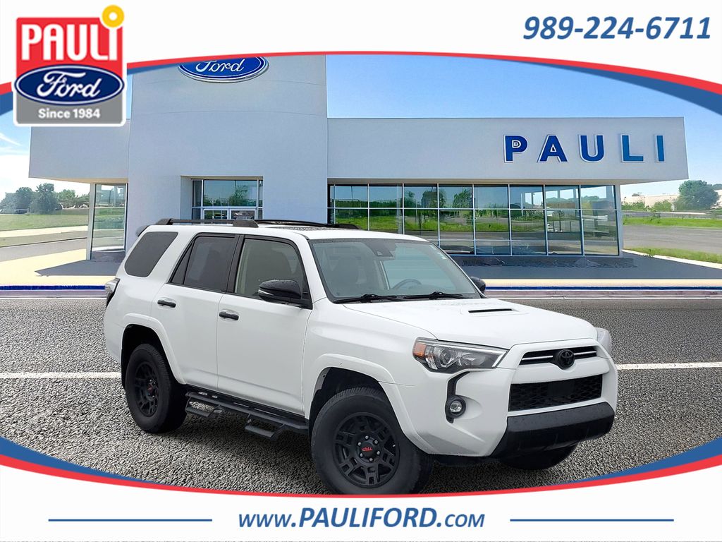 White 2021 Toyota 4Runner Venture Edition 4WD SUV / Crossover Four-Wheel Drive 5-Speed Automatic Overdrive