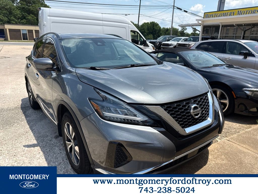 Gray (Gun Metallic) 2020 Nissan Murano SUV / Crossover Front-Wheel Drive Continuously Variable Transmission