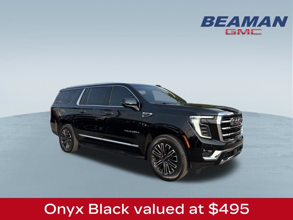 Onyx Black 2025 GMC Yukon XL SUV / Crossover 4X2