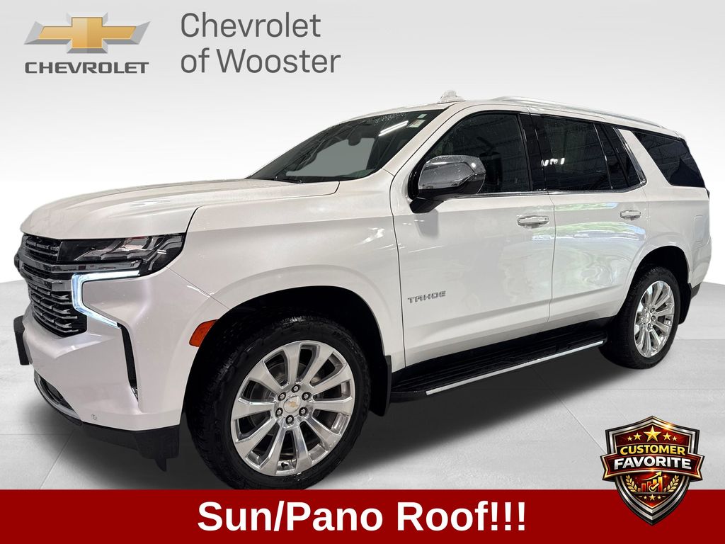 White (Iridescent Pearl Tricoat) 2023 Chevrolet Tahoe SUV / Crossover Four-Wheel Drive