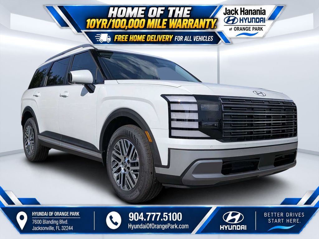 Creamy White Pearl 2027 Hyundai Palisade SUV / Crossover All-Wheel Drive 8-Speed Automatic