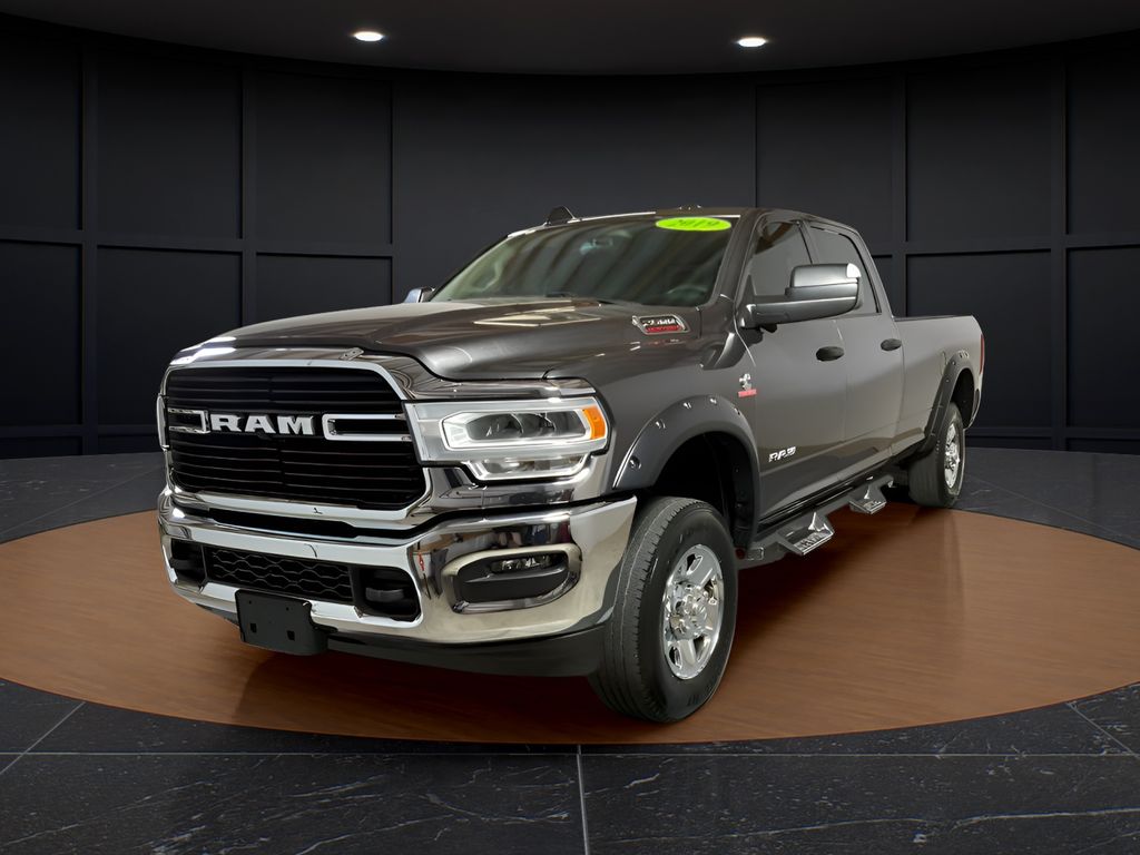 Gray (Granite Crystal Metallic Clearcoat) 2019 RAM 2500 Pickup Truck Four-Wheel Drive 6-Speed Automatic