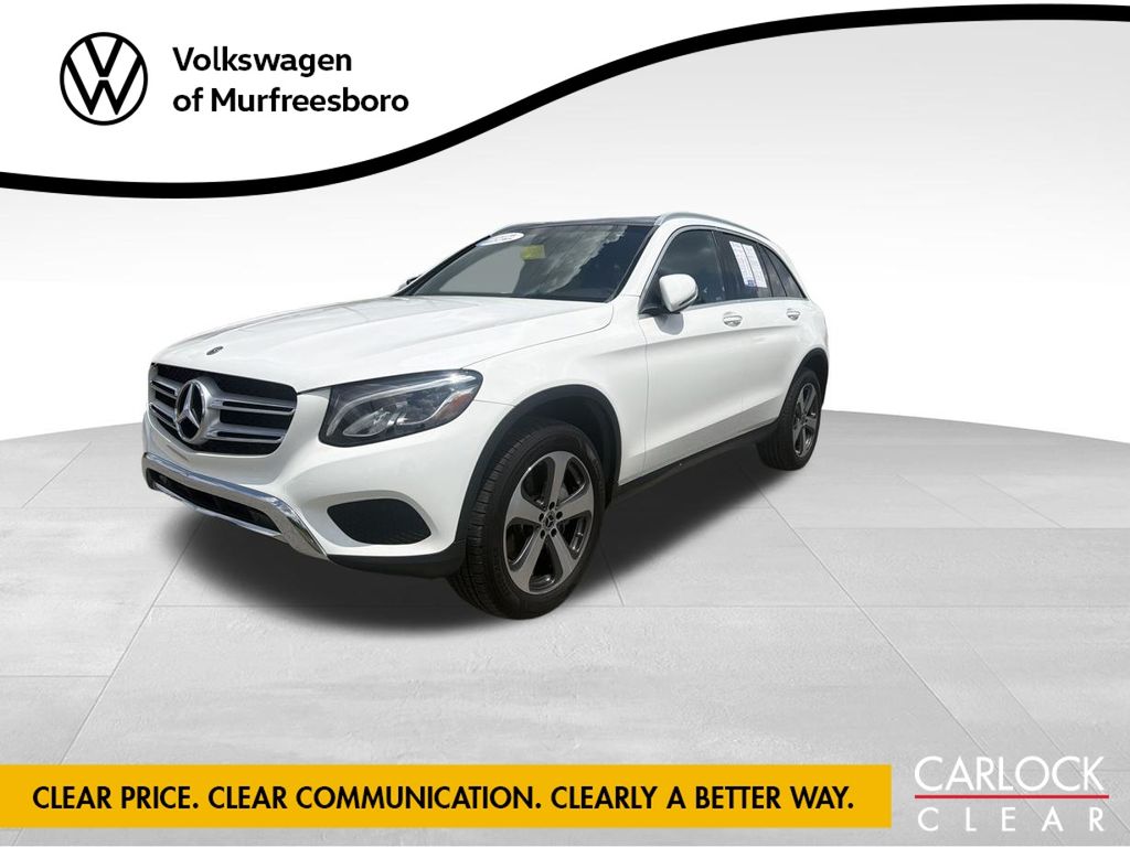 Polar White 2018 Mercedes-Benz GLC SUV / Crossover All-Wheel Drive 9-Speed Automatic