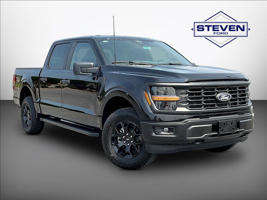 Black Metallic 2026 Ford F-150 Pickup Truck Four-Wheel Drive Automatic