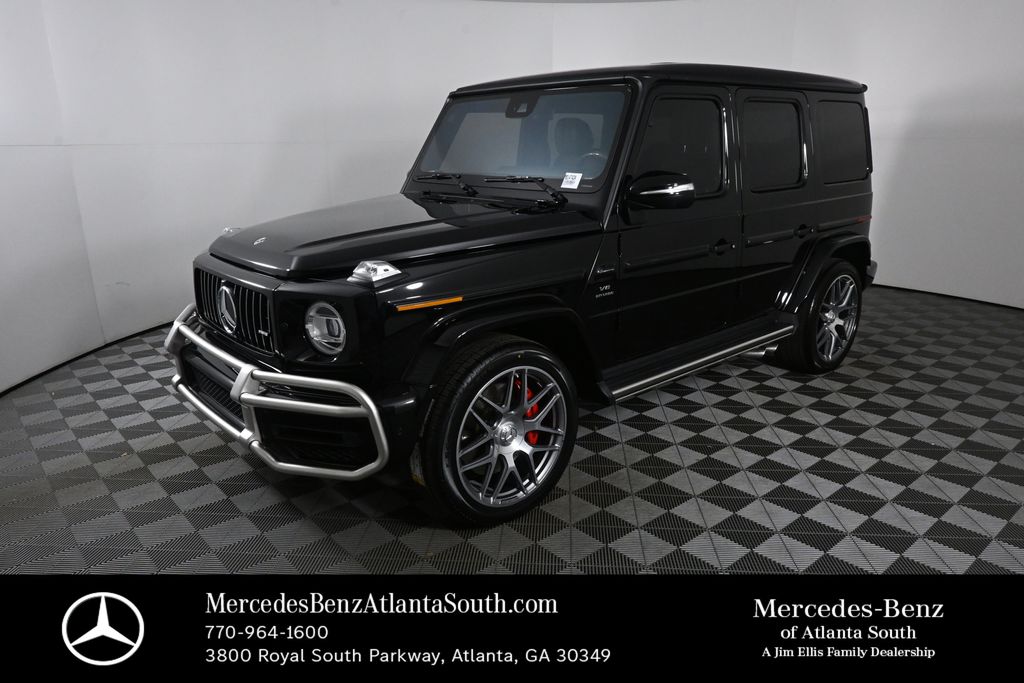 Obsidian Black Metallic 2019 Mercedes-Benz G-Class AMG G 63 4MATIC SUV / Crossover All-Wheel Drive 9-Speed Automatic