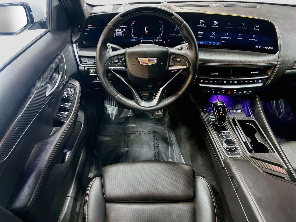 Used 2025 Crystal White Tricoat Cadillac Sport image 23