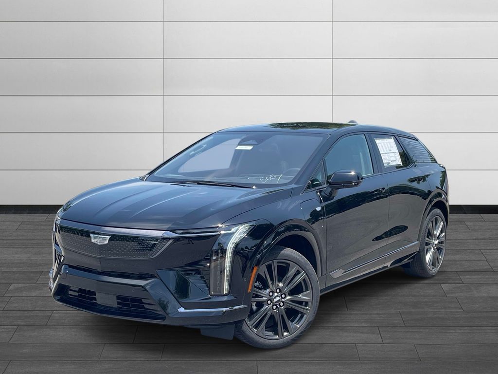 Raven Black 2027 Cadillac OPTIQ SUV / Crossover Rear-Wheel Drive 1-Speed Automatic