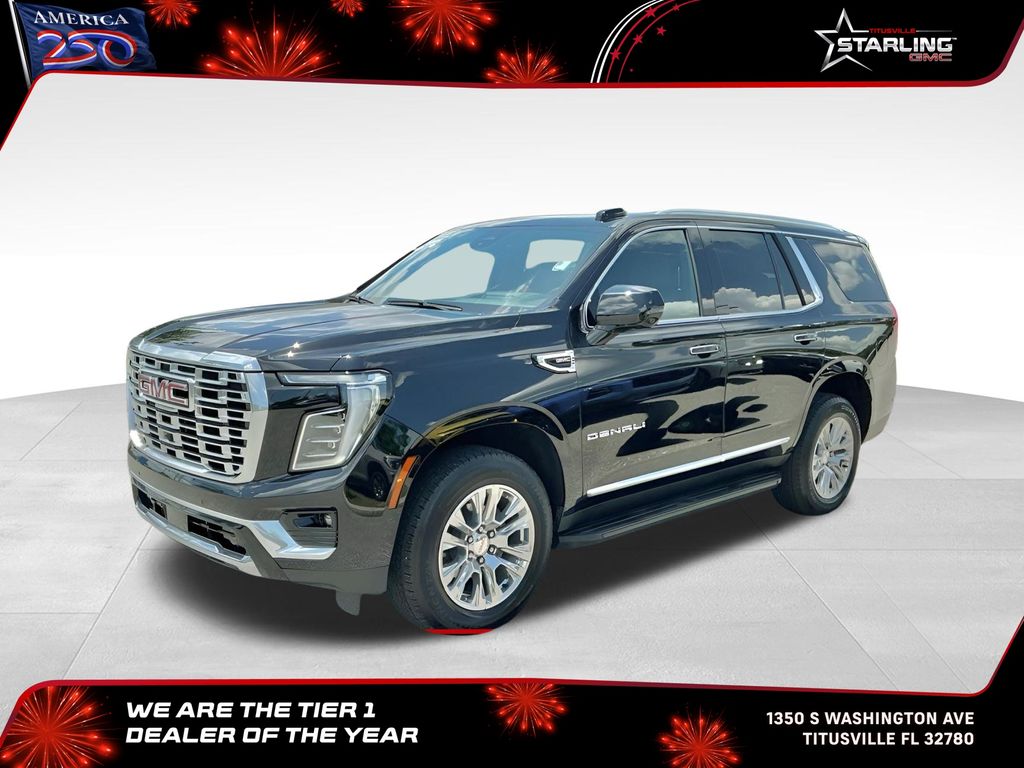 Onyx Black 2025 GMC Yukon SUV / Crossover 4X2