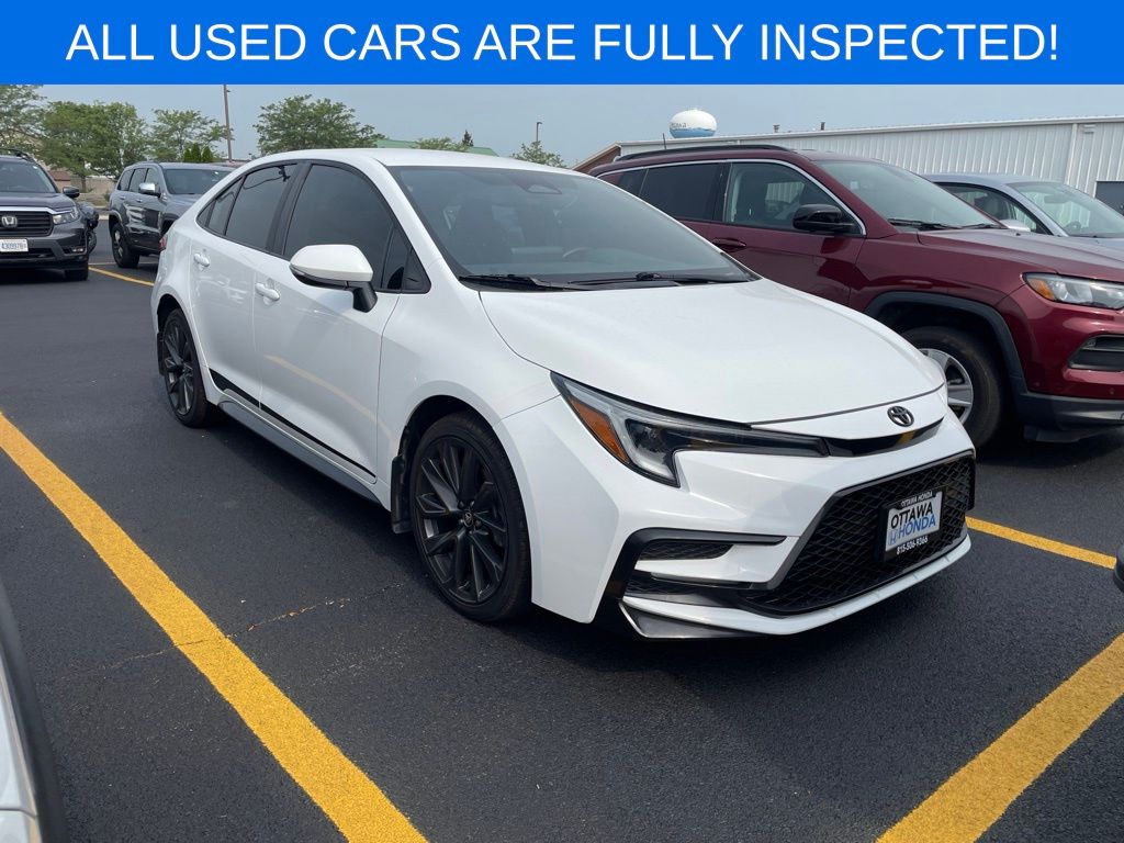 Ice 2024 Toyota Corolla Sedan Front-Wheel Drive Continuously Variable Transmission