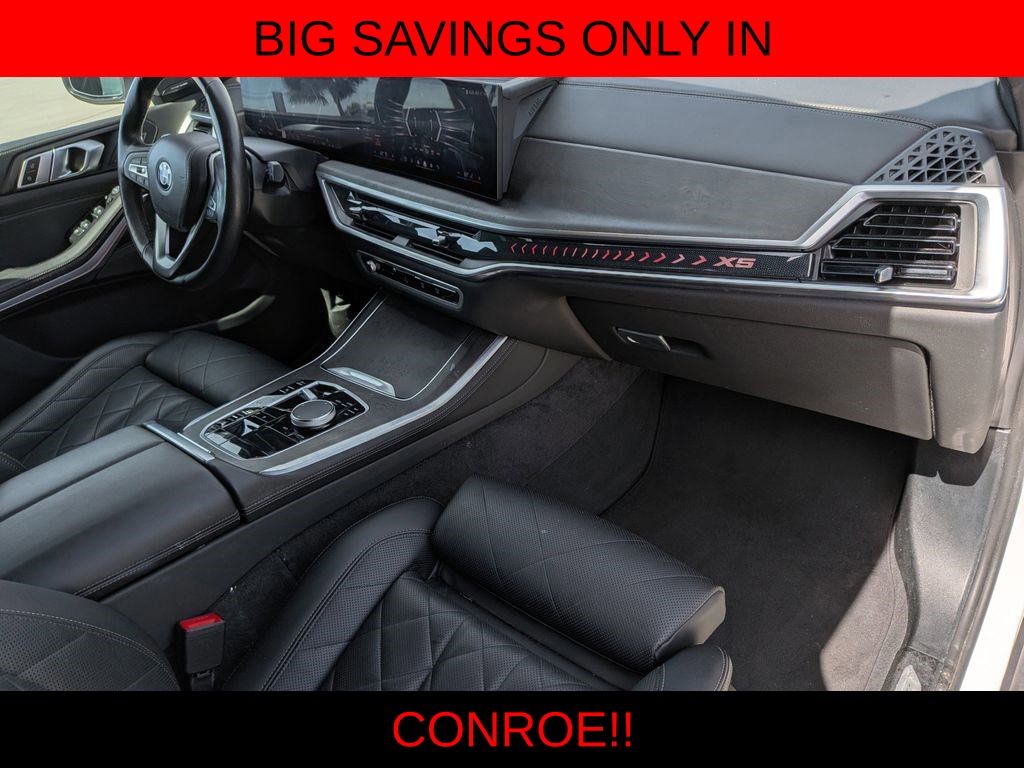 2024 BMW X5 sDrive40i White at DeMontrond Ford