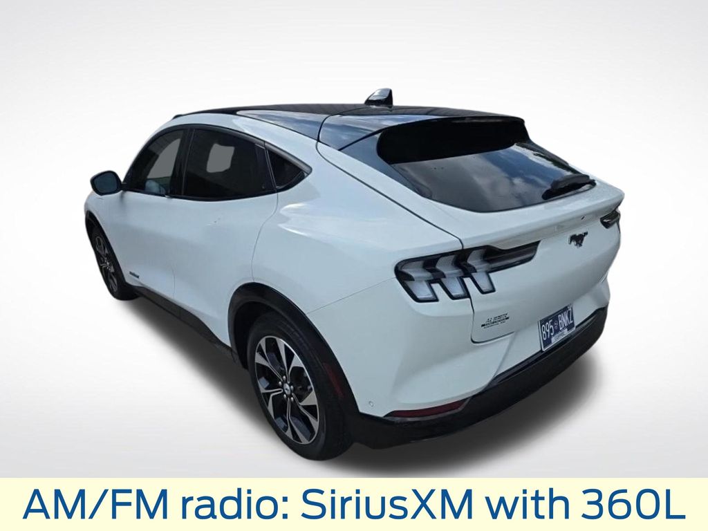 2023 Star White Metallic Tri-Coat Ford Mustang Mach-E Premium AWD SUV