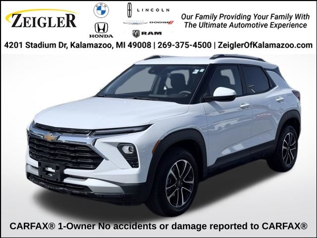 Summit White 2025 Chevrolet Trailblazer SUV / Crossover Four-Wheel Drive 9-Speed Automatic