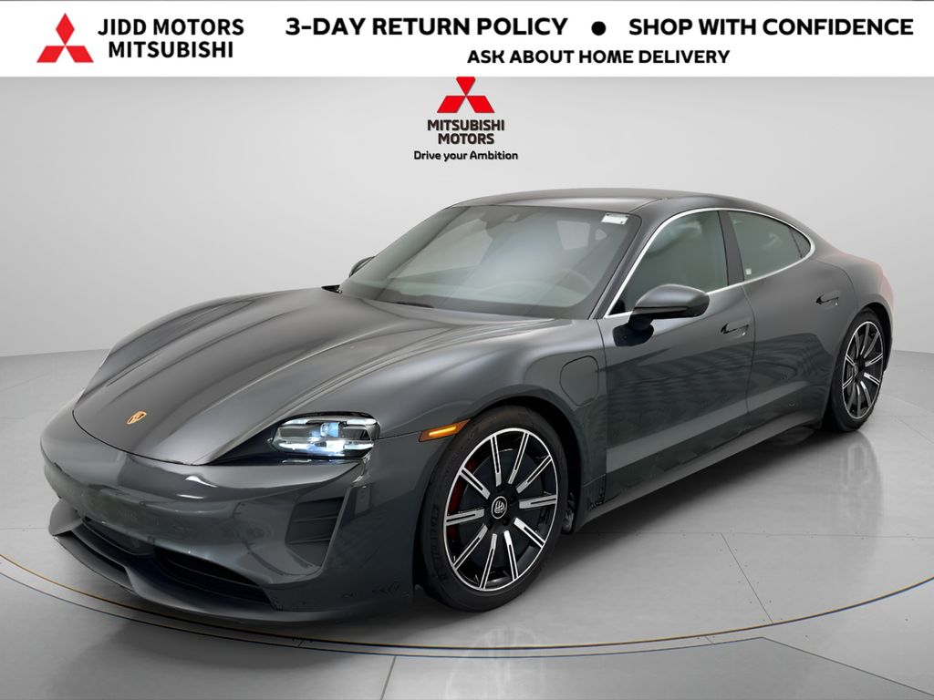Gray 2022 Porsche Taycan 4S Sedan AWD Sedan All-Wheel Drive 2-Speed Automatic