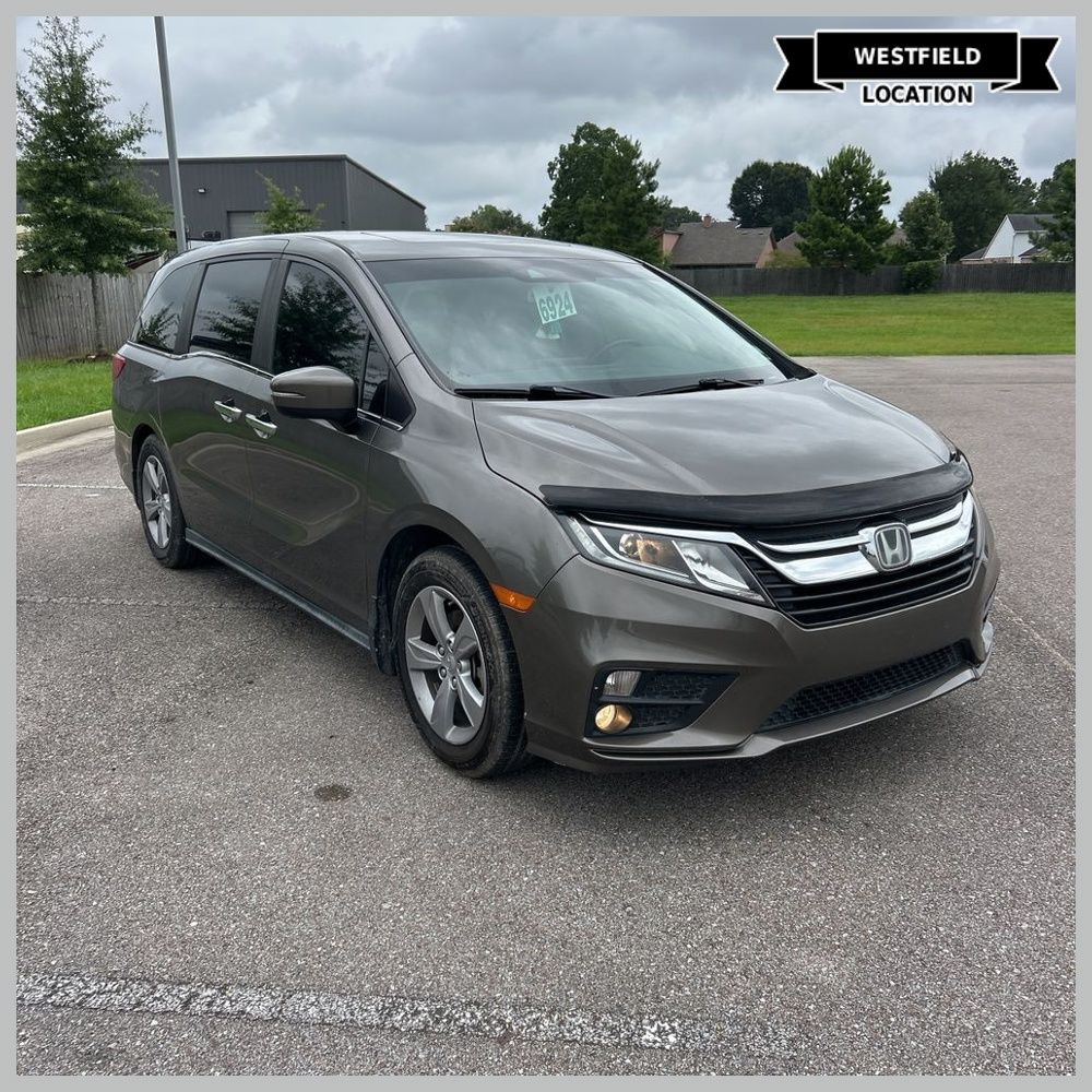 Gray (Modern Steel Metallic) 2018 Honda Odyssey Minivan Front-Wheel Drive 9-Speed Automatic