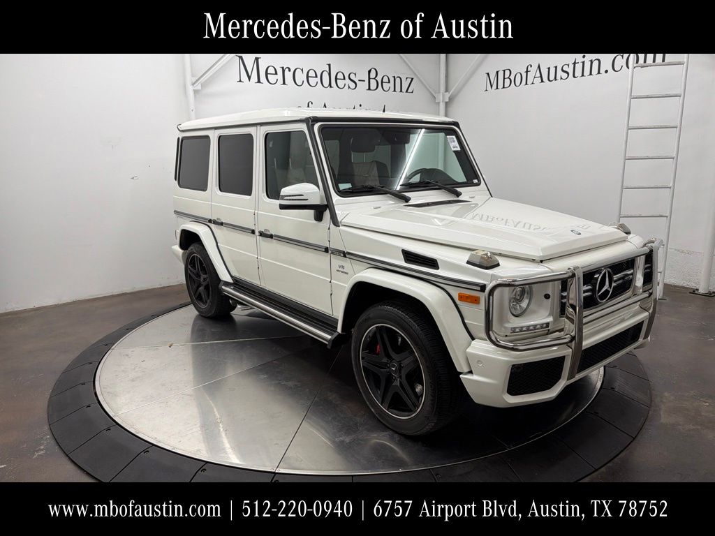 2016 Mercedes-Benz G-Class G 63 AMG 4MATIC