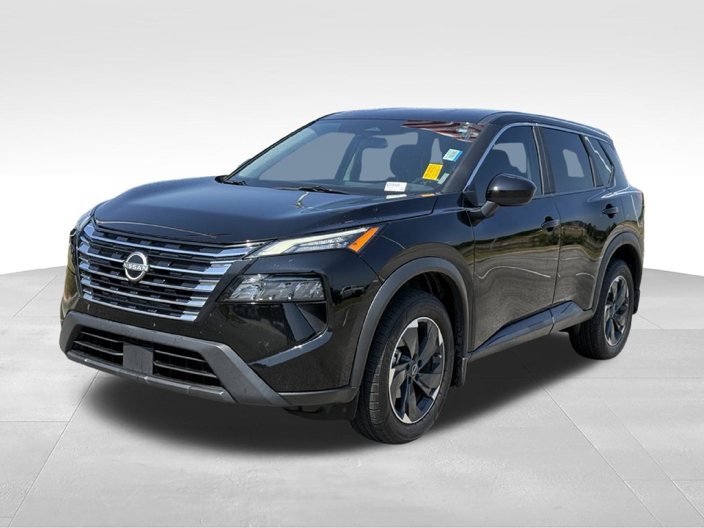 Super Black 2025 Nissan Rogue SUV / Crossover All-Wheel Drive Continuously Variable Transmission
