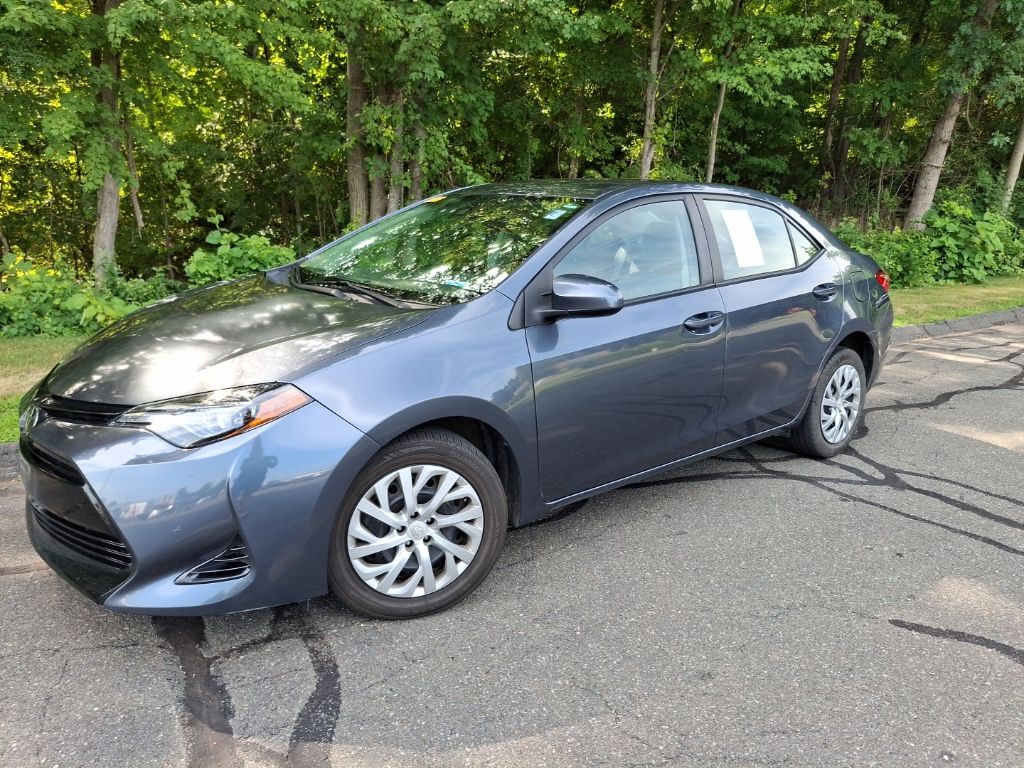 Gray 2017 Toyota Corolla Sedan Front-Wheel Drive Continuously Variable Transmission