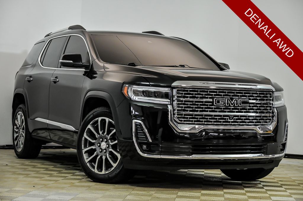 Black (Ebony Twilight Metallic) 2022 GMC Acadia SUV / Crossover Four-Wheel Drive 9-Speed Automatic