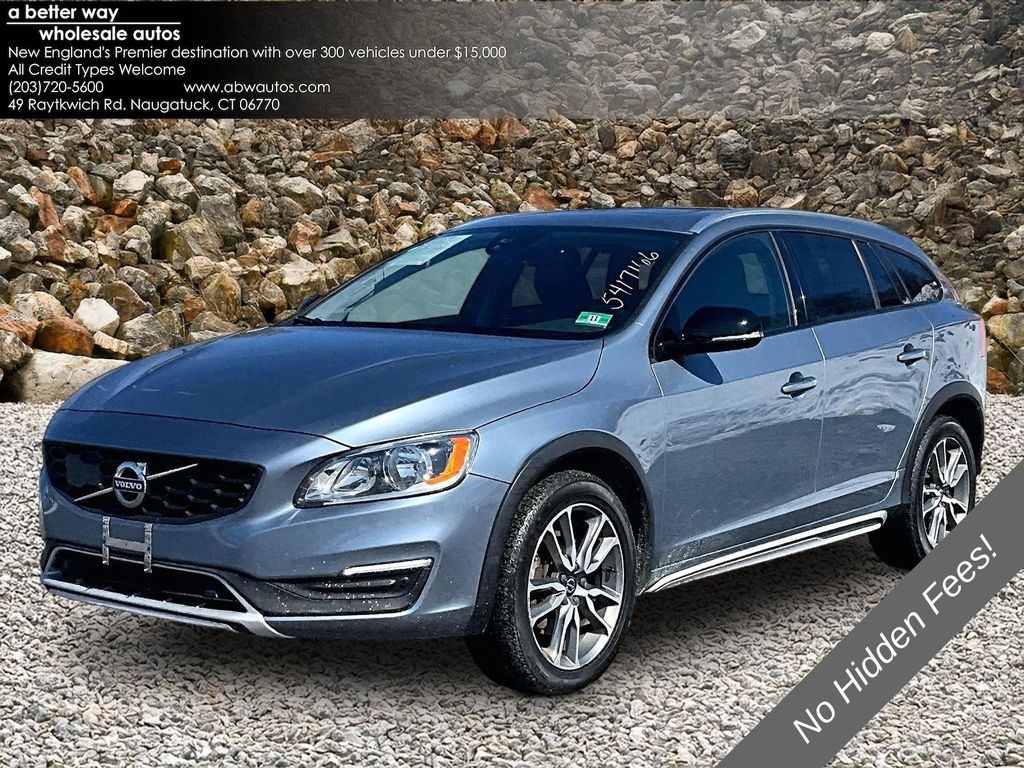 Blue Metallic 2018 Volvo V60 Cross Country T5 Premier AWD Wagon All-Wheel Drive Automatic