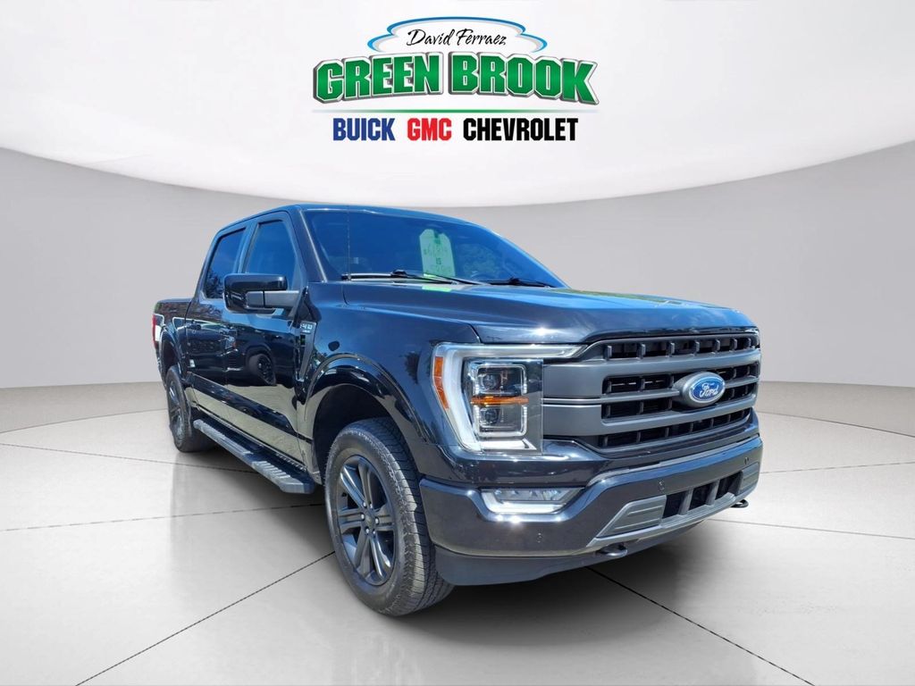 Black 2023 Ford F-150 King Ranch SuperCrew 4WD Pickup Truck Four-Wheel Drive Automatic