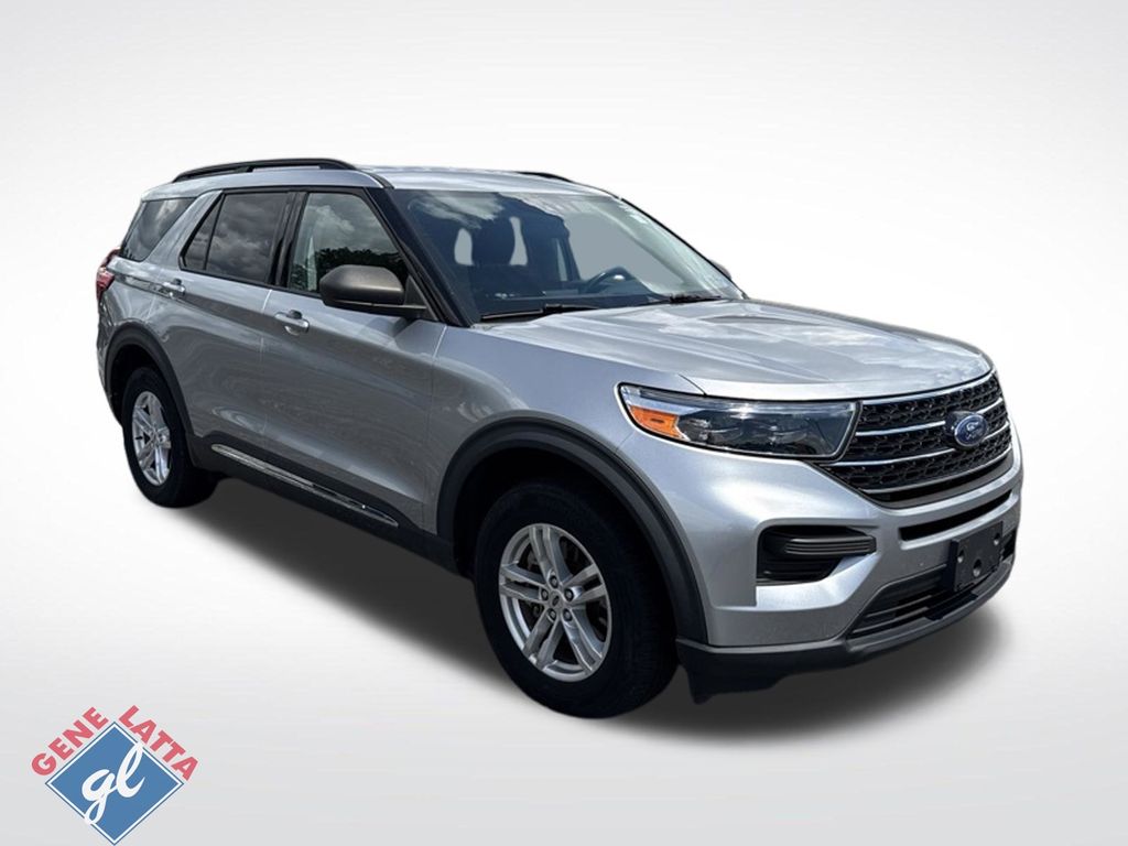 Silver Spruce Metallic 2020 Ford Explorer SUV / Crossover All-Wheel Drive Automatic