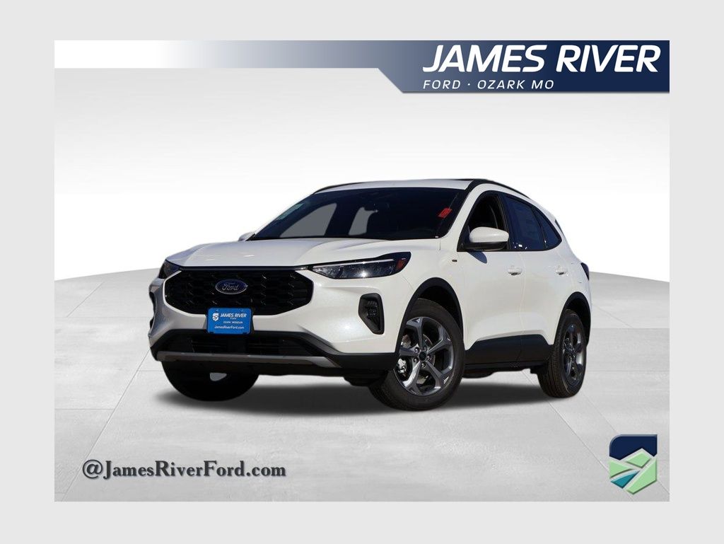 Star White Metallic Tri-Coat 2026 Ford Escape Hybrid ST-Line Select AWD SUV / Crossover All-Wheel Drive Continuously Variable Transmission