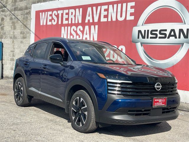Deep Blue Pearl 2026 Nissan Kicks SUV / Crossover All-Wheel Drive Continuously Variable Transmission