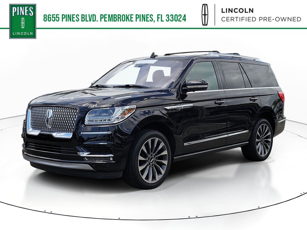 Infinite Black 2020 Lincoln Navigator SUV / Crossover Four-Wheel Drive Automatic