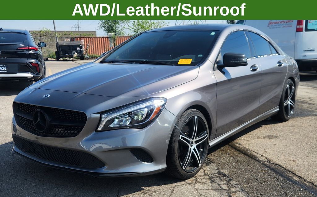 Gray 2019 Mercedes-Benz CLA 250 4MATIC Coupe All-Wheel Drive 7-Speed Automatic