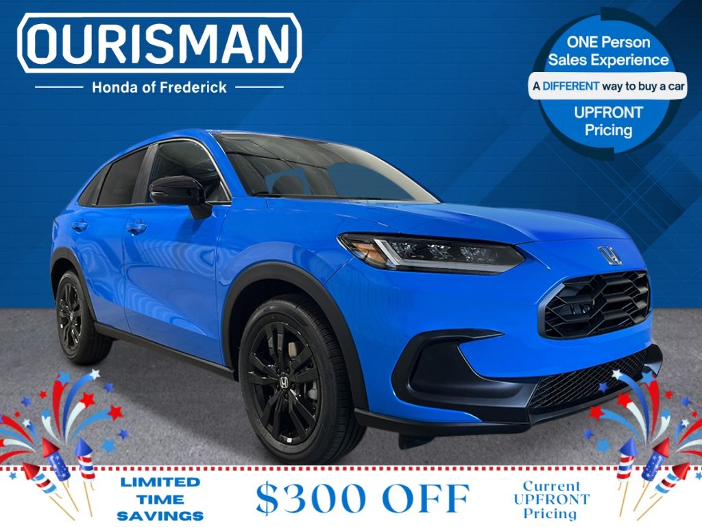 Boost Blue Pearl 2026 Honda HR-V SUV / Crossover All-Wheel Drive Continuously Variable Transmission
