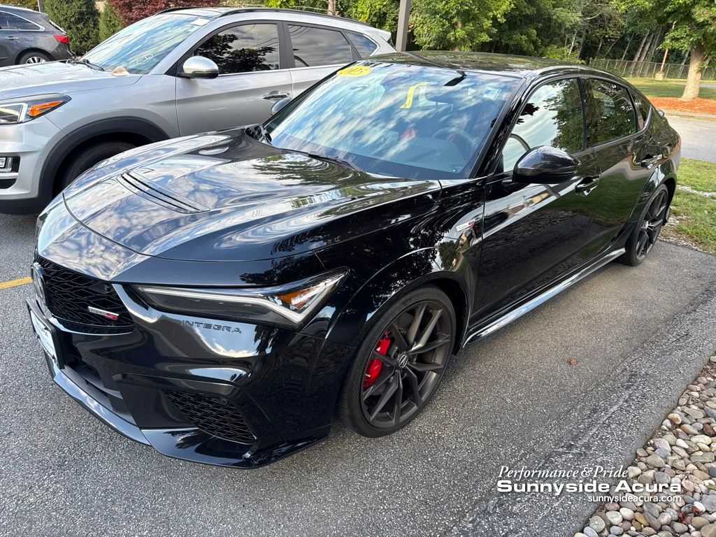 Majestic Black Pearl 2025 Acura Integra Hatchback Front-Wheel Drive 6-Speed Manual