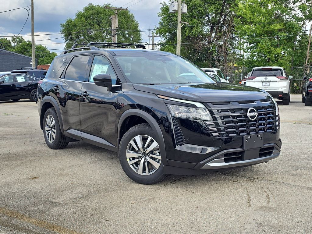 Super Black 2026 Nissan Pathfinder SL FWD SUV / Crossover Front-Wheel Drive 9-Speed Automatic