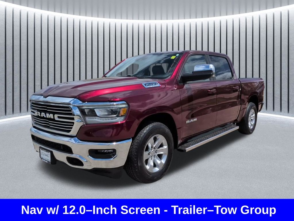 Red 2023 RAM 1500 Pickup Truck Four-Wheel Drive 8-Speed Automatic