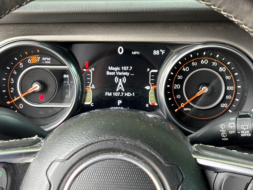 Used 2018 Blue Jeep Unlimited Sahara image 21