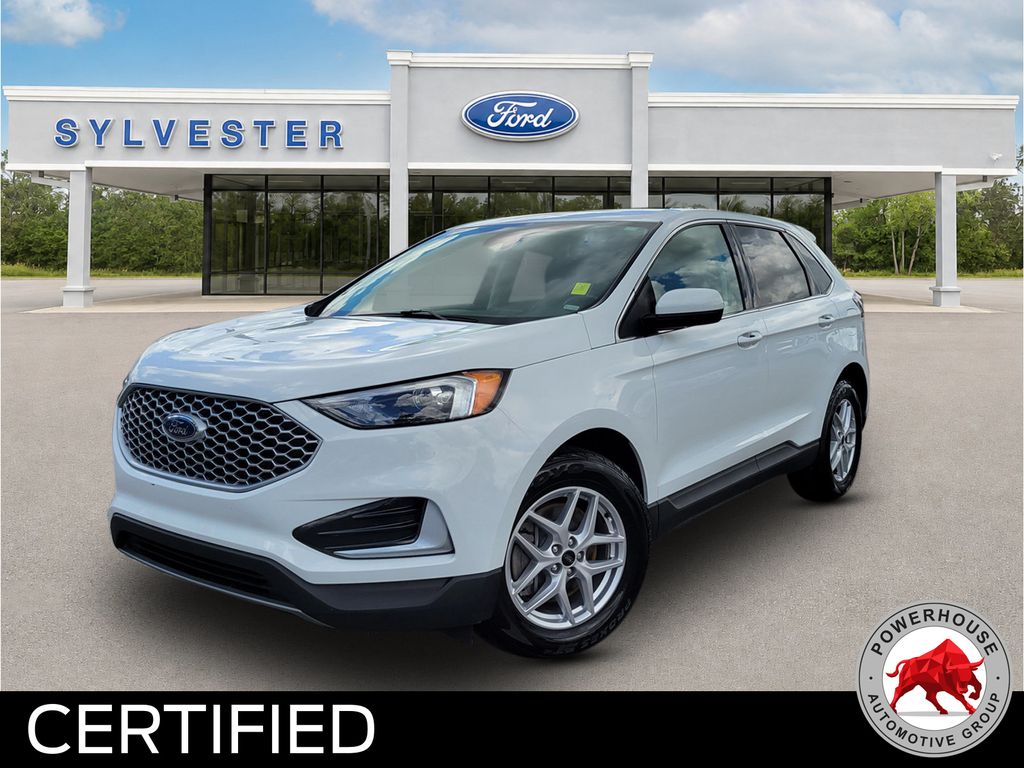 Oxford White 2024 Ford Edge SUV / Crossover All-Wheel Drive 8-Speed Automatic