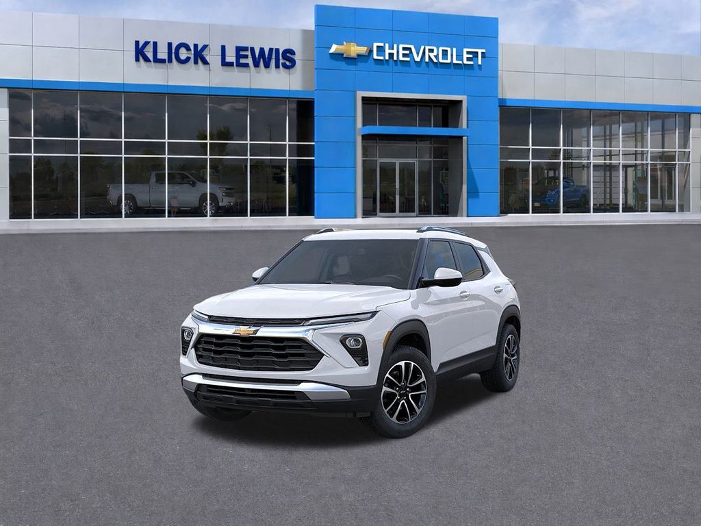 2026 Chevrolet TrailBlazer LT White at Klick Lewis Buick Chevrolet