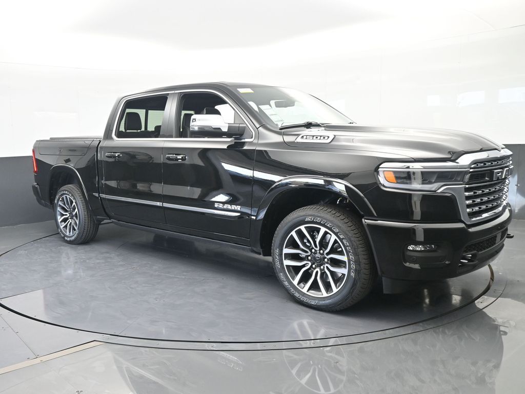 New 2026 Diamond Black Crystal Pearlcoat Ram Limited image 8