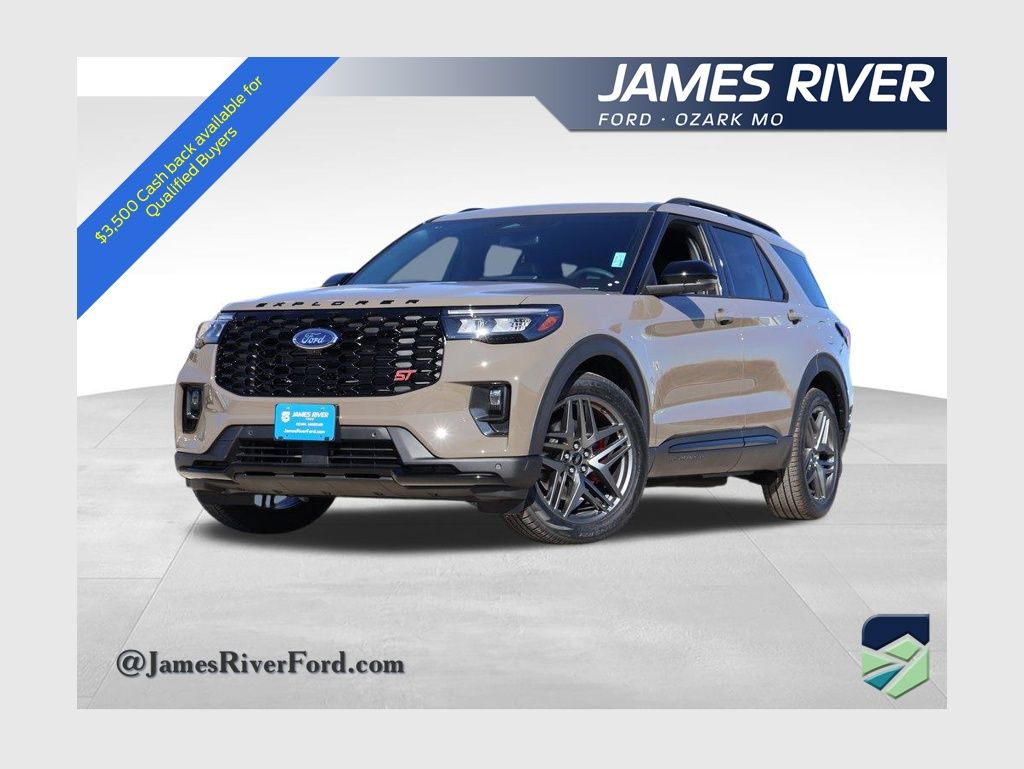 Marsh Gray 2026 Ford Explorer ST AWD SUV / Crossover All-Wheel Drive Automatic