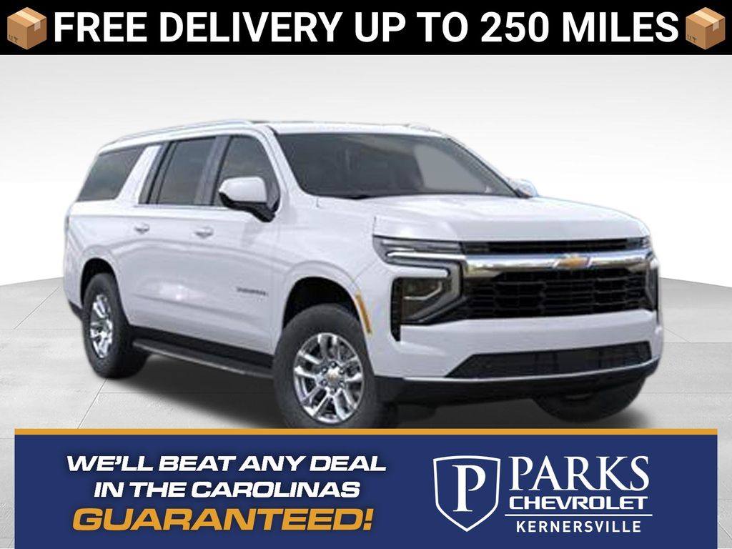 Summit White 2026 Chevrolet Suburban SUV / Crossover Four-Wheel Drive 