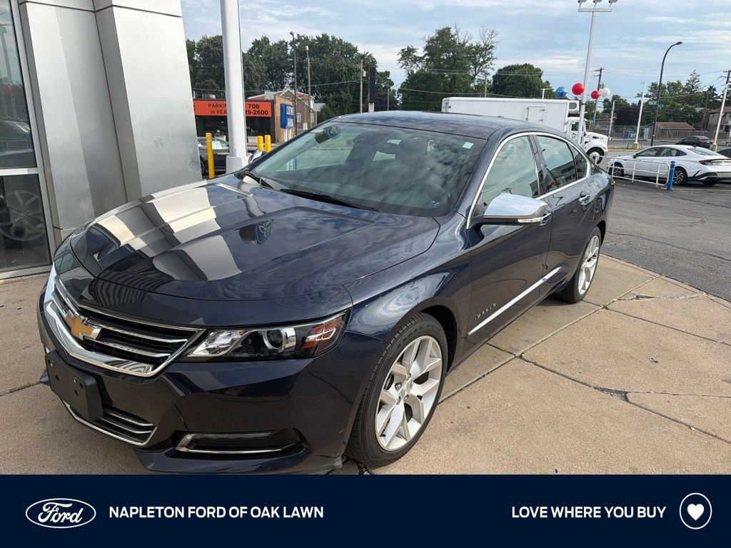 Blue Velvet Metallic 2017 Chevrolet Impala Sedan Front-Wheel Drive 6-Speed Automatic Overdrive