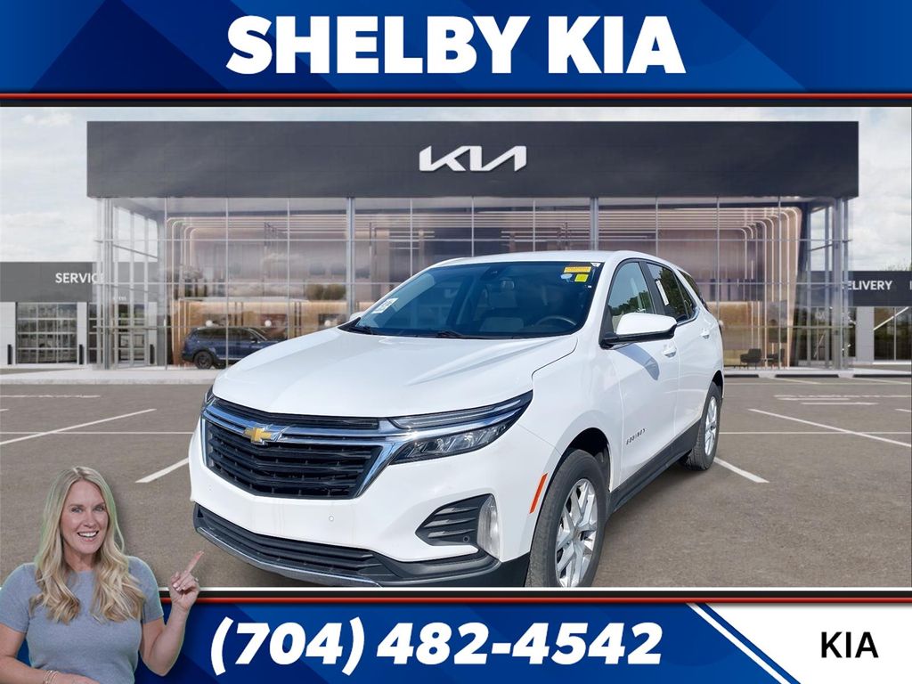 Summit White 2024 Chevrolet Equinox LT AWD with 1LT SUV / Crossover Four-Wheel Drive 6-Speed Automatic Overdrive